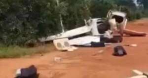 La Nación / Brasil: detectaron y derribaron presunta narcoavioneta que ingresó desde Paraguay