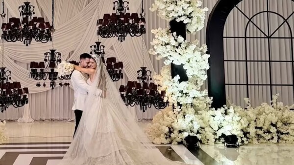 Bethania Borba y Jorge Escobar se juraron amor eterno ante Dios