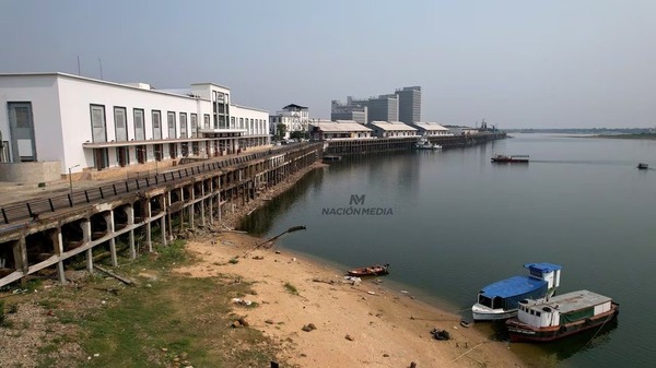 ANNP advierte sobre el bajo nivel del Río Paraguay: capacidad de carga se reduce hasta 30 % - ADN Digital