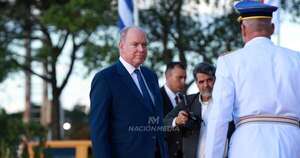 Diario HOY | Príncipe Alberto II de Mónaco llegó a Paraguay