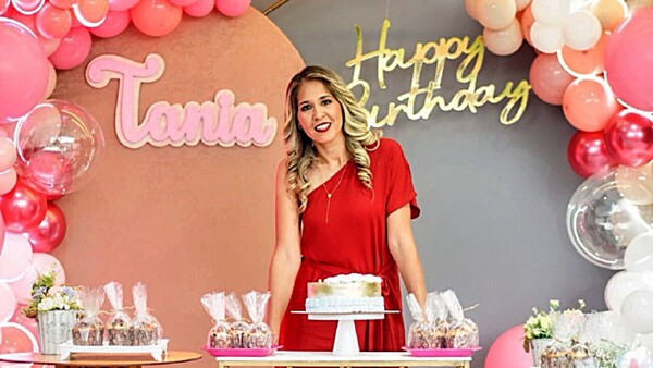 El cumple de Tania Galeano