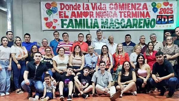 Divertido encuentro anual de la familia Mascareño