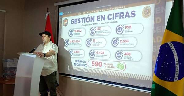 La Nación / Senad ratifica lucha frontal contra el armatráfico tras refritarse informe sobre gestión anterior