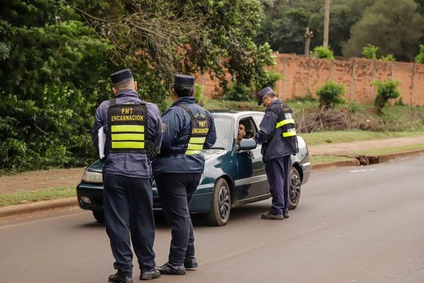 : Alcotest positivo sigue siendo la principal falta del fin de semana en Encarnación
