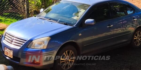 HURTAN AUTOMÓVIL DEL PATIO DE UNA CASA EN KRESSBURGO: INVESTIGAN EL HECHO