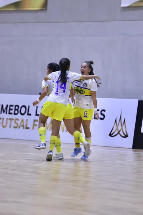 Sport Colonial ganó y sigue en carrera en la Libertadores Femenina de Futsal