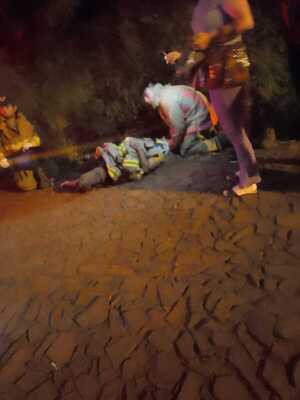 Accidente de tránsito en Chaipé deja a un motociclista herido; conductor se da a la fuga