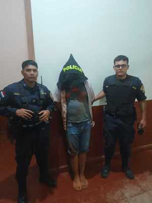 Aprehendido en Pirapey por disparos al aire y disturbios en la vía pública