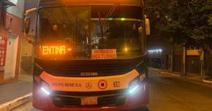 Diario HOY | Amplían red nocturna: el nuevo Búho B4 une Asunción y Luque