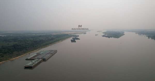 La Nación / Bajante del río Paraguay: gremio insta a autoridades a fortalecer trabajos de mantenimiento
