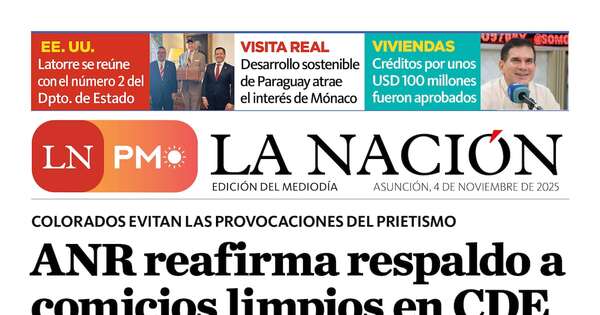 La Nación / LN PM: edición del 4 de noviembre