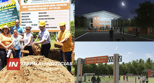 INICIÓ CONSTRUCCIÓN DEL CENTRO SOCIAL Y DEPORTIVO EN MAYOR OTAÑO