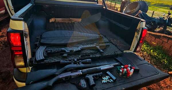 Diario HOY | Incautan armas y municiones durante allanamientos en Caazapá