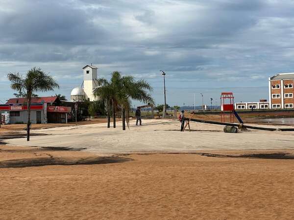 Renuevan arena de la Playa San José para la próxima temporada de verano - Viajes - ABC Color