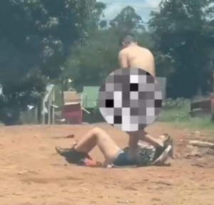 ¡A los golpes y frente a sus hijos! - Teleshow