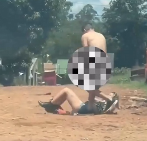 ¡A los golpes y frente a sus hijos! - Teleshow