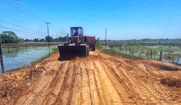 Ñeembucú: MOPC ejecuta operativo de mantenimiento para mejorar caminos rurales - ADN Digital