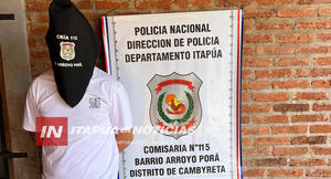 DETIENEN A UN HOMBRE CON ORDEN DE CAPTURA VIGENTE EN CAMBYRETÁ
