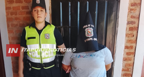 MUJER CON ORDEN DE CAPTURA FUE DETENIDA EN EL BARRIO CHAIPÉ DE ENCARNACIÓN