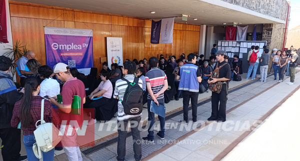 EXPO EMPLEO ENCARNACIÓN OFRECIÓ OPORTUNIDADES LABORALES