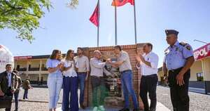 La Nación / Peña inaugura instituto policial en Pilar para formación de nuevos agentes