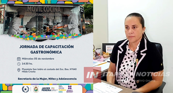 NUEVAS OPORTUNIDADES DE CAPACITACIÓN GASTRONÓMICA EN ITAPÚA