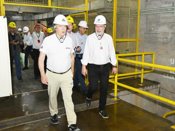 Popular / Príncipe de Mónaco visitó Itaipú ha opyta maravillado: “Paraguay es una gema escondida”