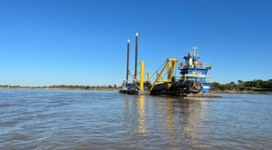 Tres empresas compiten por el dragado del río Paraguay