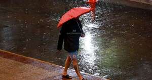 La Nación / Siguen las lluvias este miércoles en casi todo el país