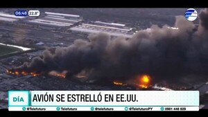 Estados Unidos: Avión de carga se estrelló y 7 personas fallecieron