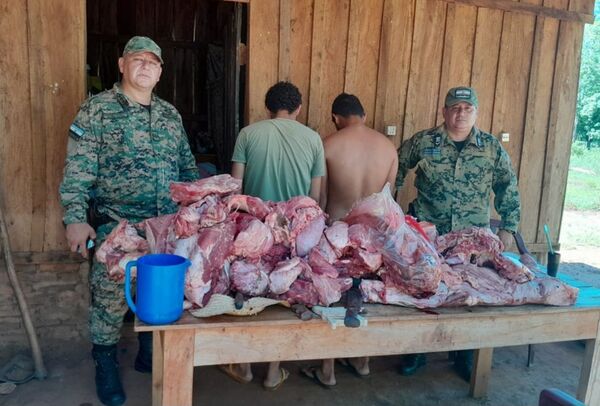 Tres detenidos por faenamiento clandestino en Sargento José Félix López - Concepción al Día