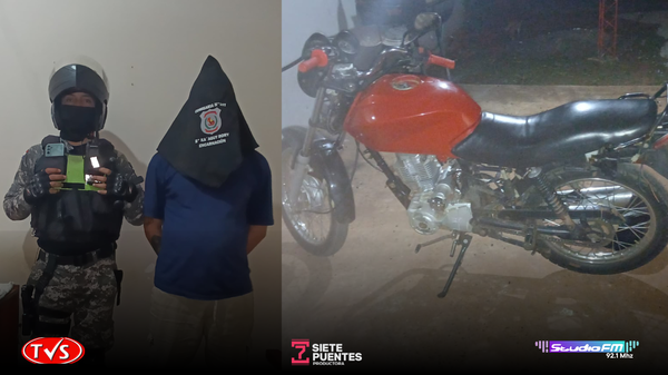 APREHENDEN A PRESUNTO AUTOR DE ROBO EN UNA FARMACIA DE ENCARNACIÓN - «TVS DIGITAL»