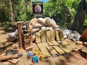 Fuerte golpe al narcotráfico durante operaciones simultaneas de la SENAD