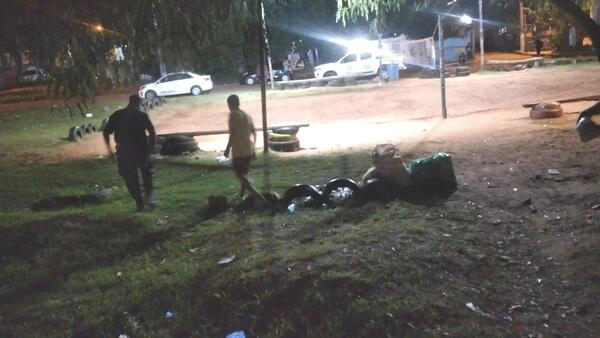 Tiroteo en plaza de Lambaré deja un adolescente fallecido