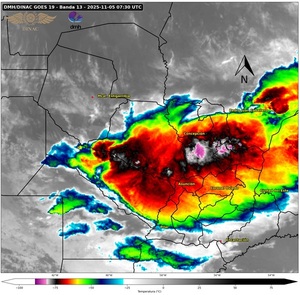 Advierten sobre tormentas eléctricas para gran parte de la Región Oriental - ADN Digital
