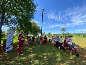 Dirección Mujer Presente en tu Barrio llegó al sector tres del barrio Santa María