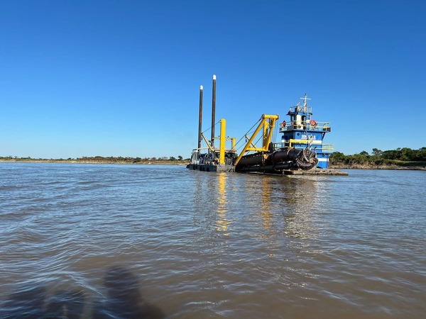 Tres ofertas para el dragado de mantenimiento del río Paraguay