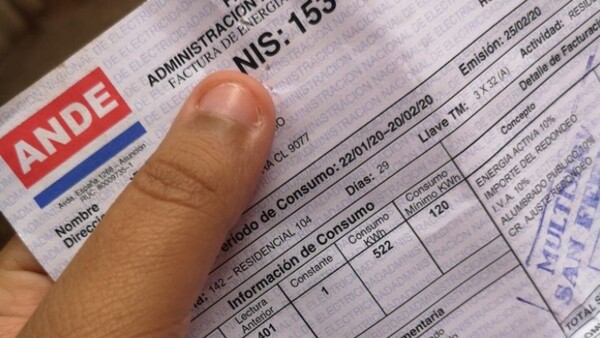 ¿Se viene otra vacunada? La ANDE prepara aumento de tarifas