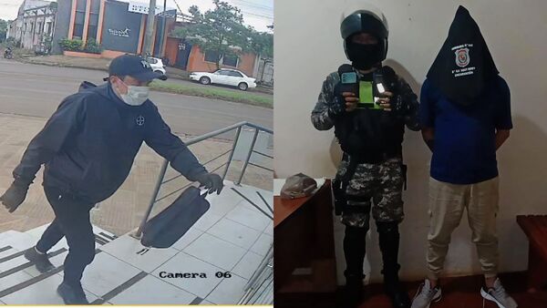 Aprehenden a presunto autor de asalto a farmacia en Encarnación