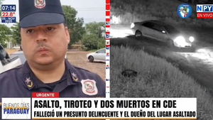 Asalto, tiroteo, dos fallecidos y un herido en Ciudad del Este