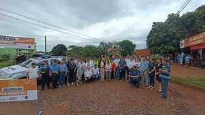 Municipalidad de Encarnación inicia asfaltado de la continuación de la Avenida Ucrania