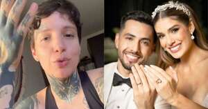 La Nación / “No se recibe un premio por el dolor”, opinó tiktoker tras la boda de Betha