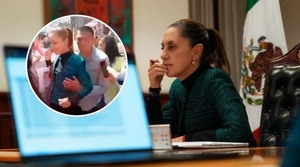 Un hombre acosó a la presidenta de México, Claudia Sheinbaum: la abrazó y quiso besarla en el cuello