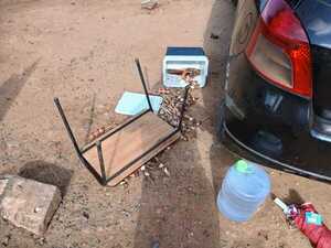 Popular / ¡Guerra entre asaditeros! Hermanas atacaron a "competidor"