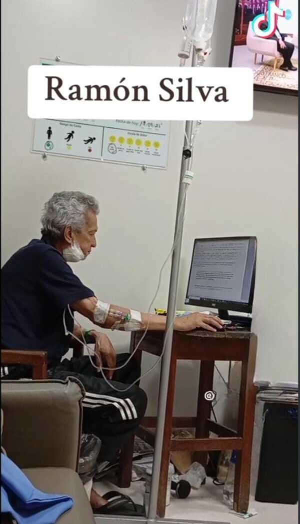Popular / Ramón Silva sorprendió al rollo trabajando desde el hospital 