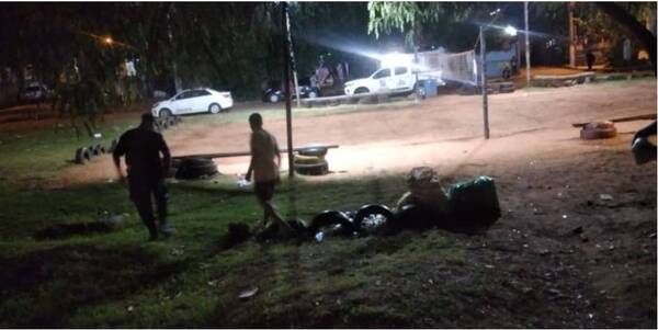 Tiroteo en cancha de piki termina con un menor baleado