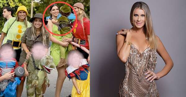 La Nación / Nadia Ferreira tiene el consentimiento de exponer a menores, contó Gisela Iribas