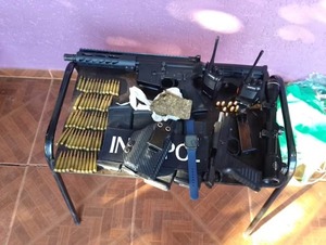 Detienen a brasileño con fusil y municiones que cuentan con sello de Dimabel | Unicanal