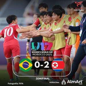 Mundial Femenino Sub 17: Corea del Norte tumba a Brasil y se acerca al tetracampeonato - Fútbol Internacional - ABC Color
