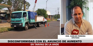 CARLOS PEREIRA CUESTIONA AUMENTO DE TARIFAS ELÉCTRICAS DE ITAIPÚ